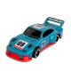 Carrinho Die Cast Garagem S.A. - Corrida Azul Metálico